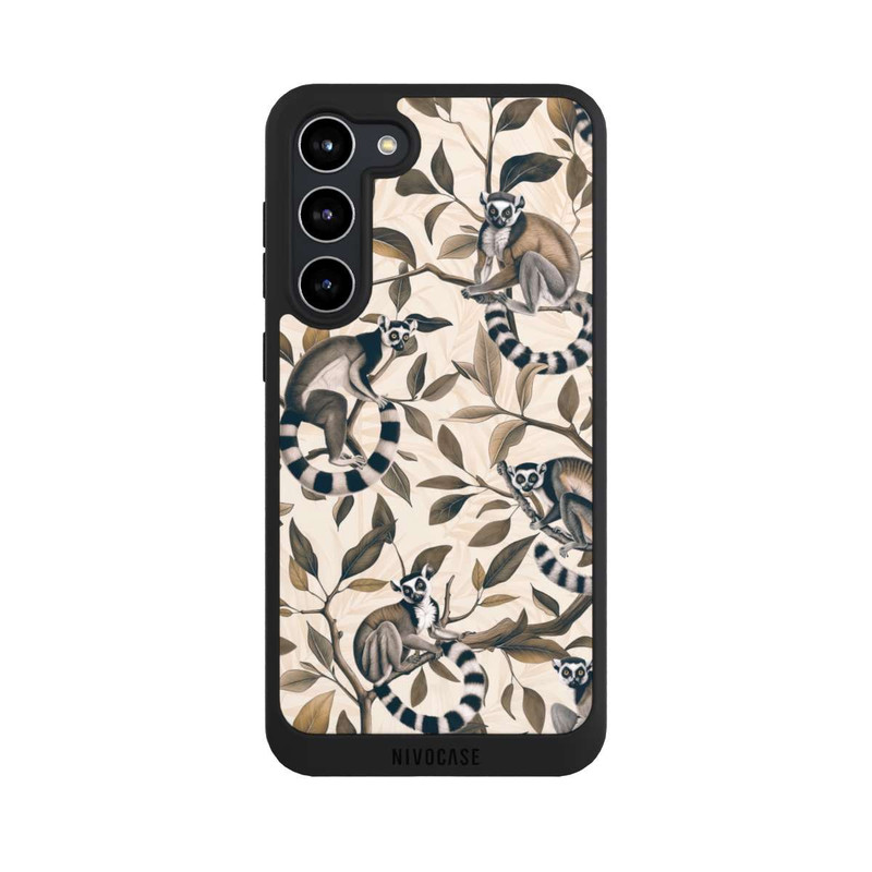 Galaxy S23 + NIVOpure Lush Tropical Lemur Paradise with AI