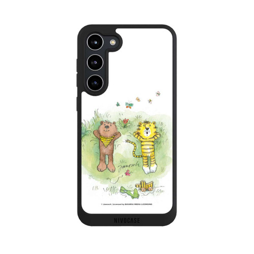 Samsung Galaxy S23+ NIVOpure Bär und Tiger Blumenwiese