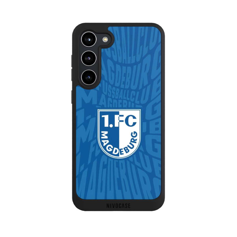 Galaxy S23 + NIVOpure 1. FC Magdeburg Wellenschrift