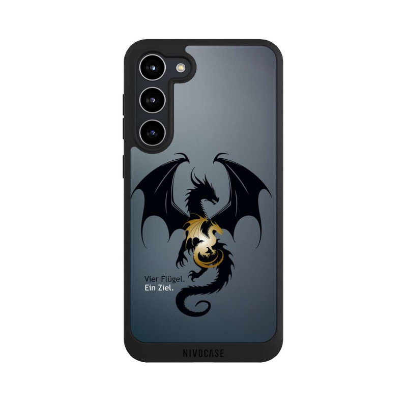 Galaxy S23 + NIVOpure Vier Flügel Ein Ziel