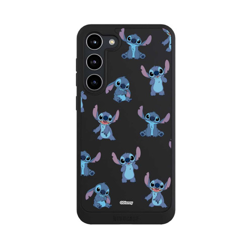 Samsung Galaxy S23+ NIVOpure Stitch Faces Pattern Transparent