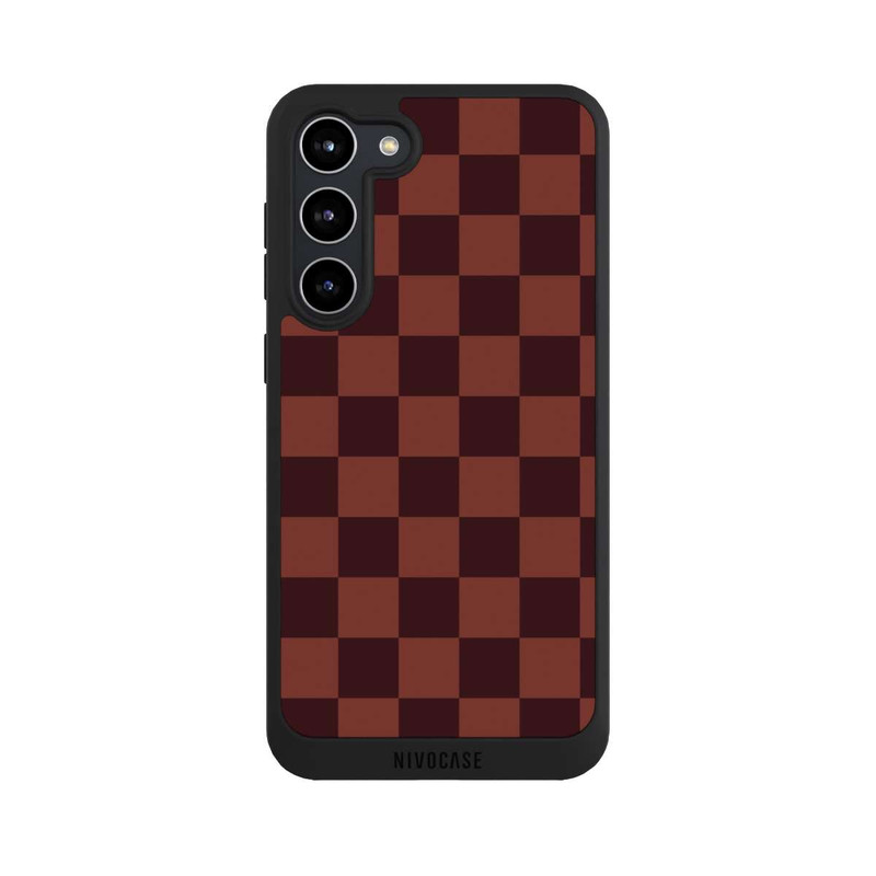 Galaxy S23 + NIVOpure Schachbrett Rot