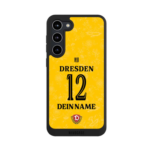 Samsung Galaxy S23+ NIVOpure Dynamo Dresden Trikot Personalisierbar 25-26