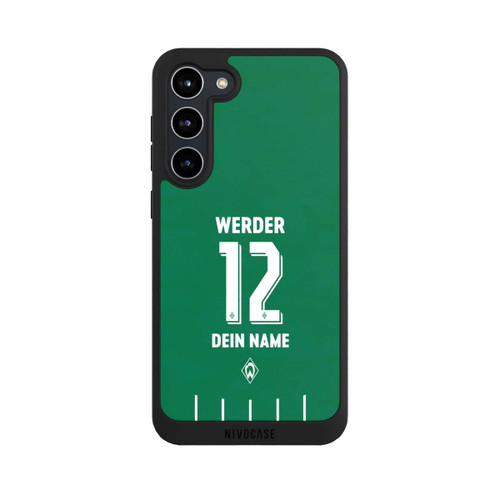 Samsung Galaxy S23+ NIVOpure Werder Bremen Trikot Personalisierbar 25-26