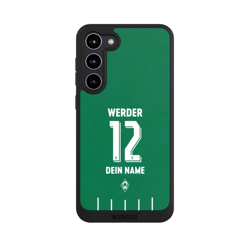 Galaxy S23 + NIVOpure Werder Bremen Trikot Personalisierbar 25-26