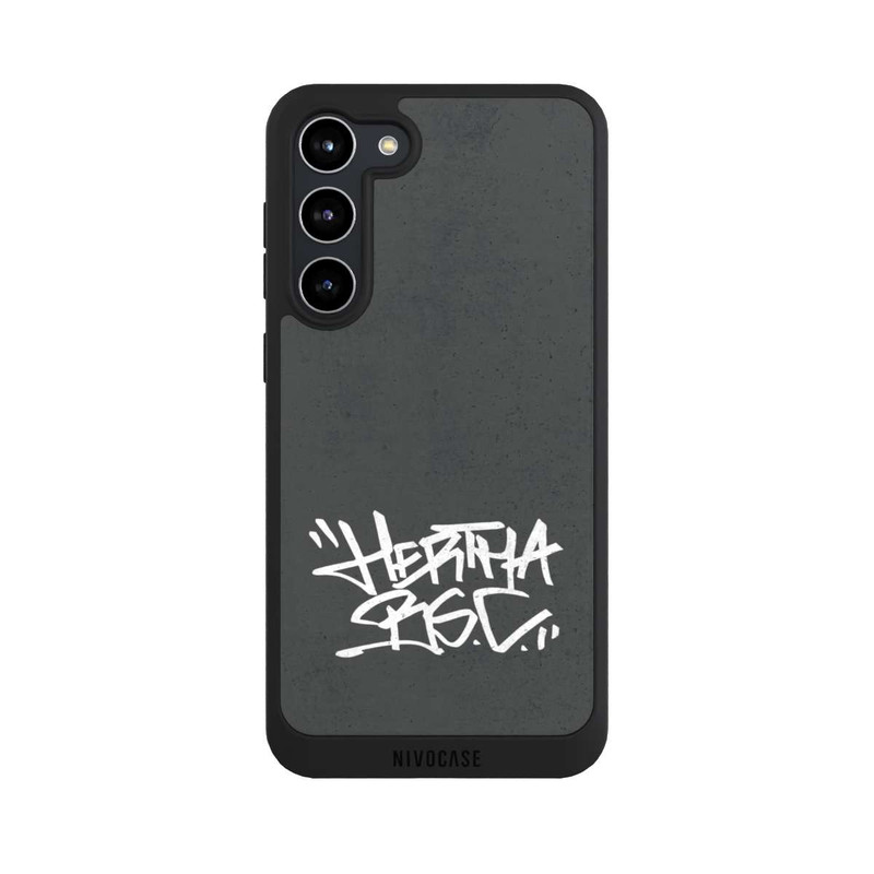 Galaxy S23 + NIVOpure Hertha BSC Graffiti Grau
