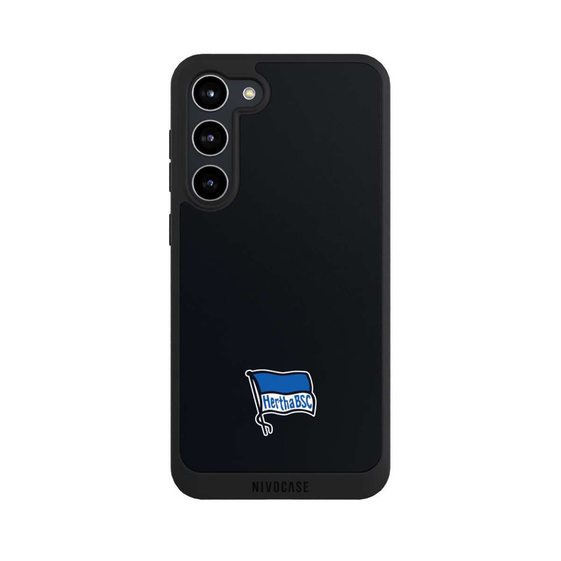 Galaxy S23 + NIVOpure Hertha BSC Logo Schwarz