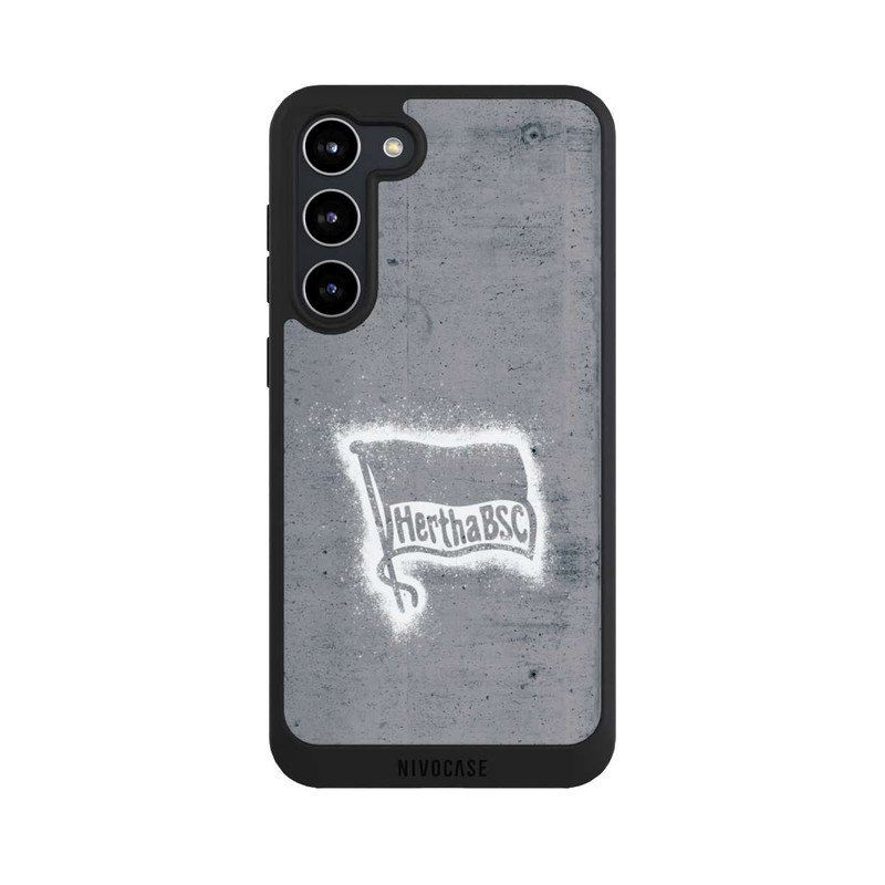 Galaxy S23 + NIVOpure Hertha BSC Logo Sprayed