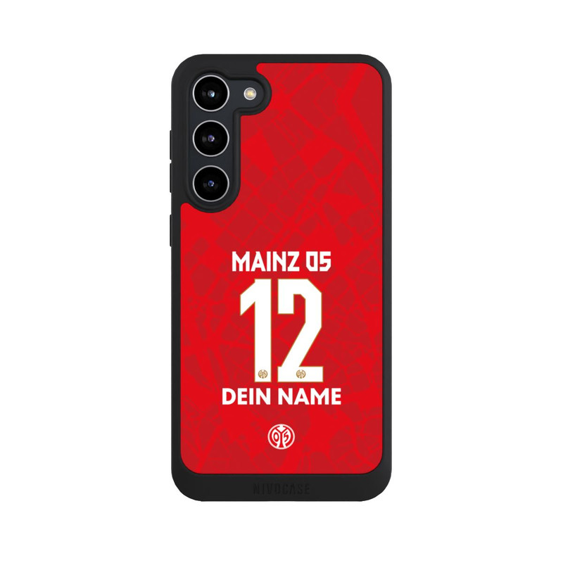 Galaxy S23 + NIVOpure Mainz 05 Trikot Personalisierbar 25-26