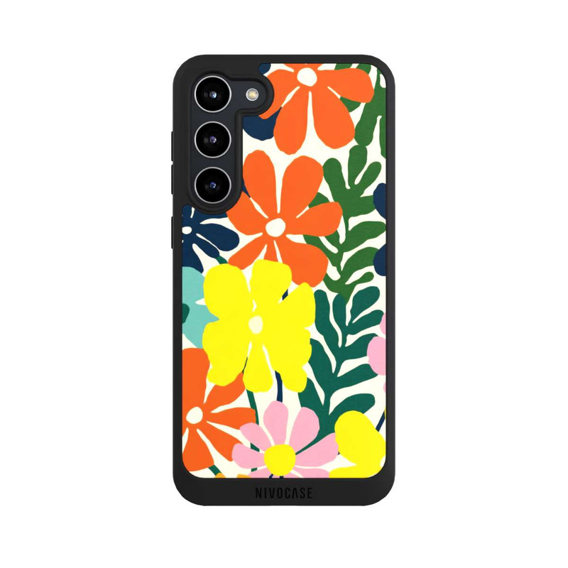 Galaxy S23 + NIVOpure Blumen Farbenpracht