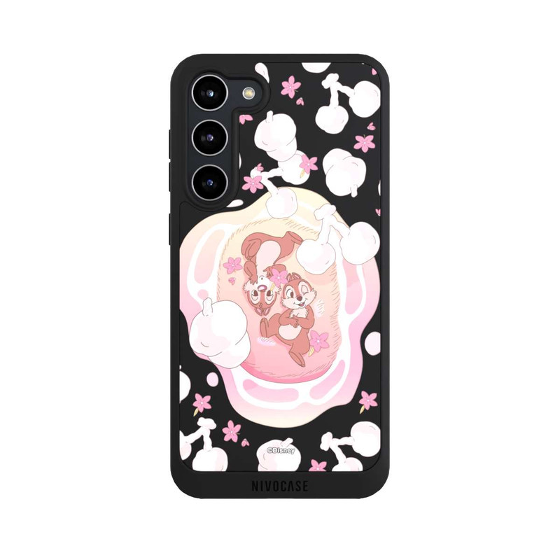 Galaxy S23 + NIVOpure Chip and Dale Pink Transparent