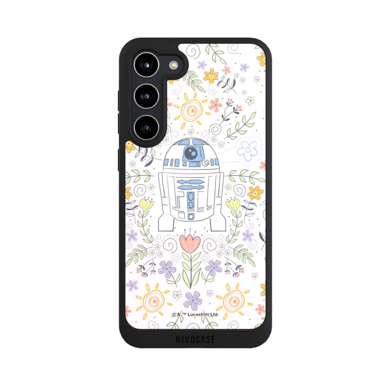 Galaxy S23 + NIVOpure R2D2 Blumen Muster