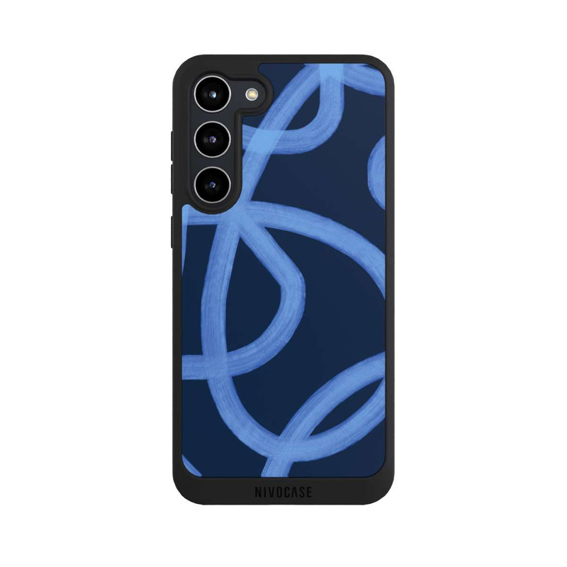 Galaxy S23 + NIVOpure Laced Up Tones of Blue