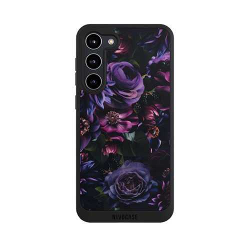 Samsung Galaxy S23+ NIVOpure Dunkle Lila Blüten 