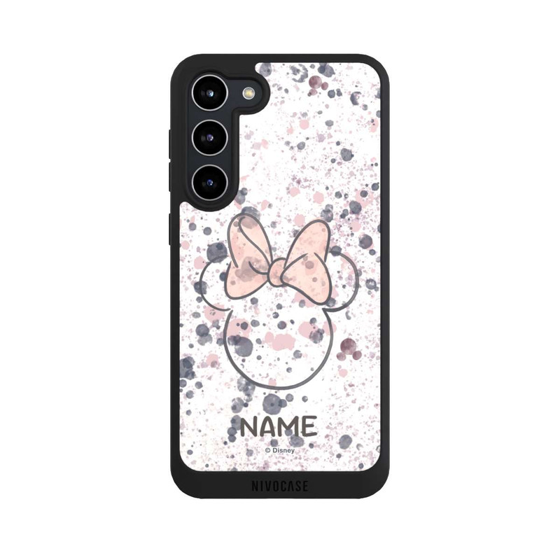 Galaxy S23 + NIVOpure Minnie Watercolor Personalisierbar