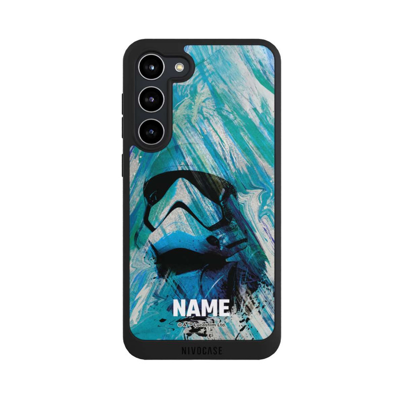 Galaxy S23 + NIVOpure Stormtrooper Watercolor Personalisierbar