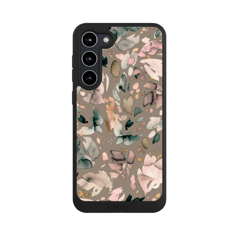 Galaxy S23 + NIVOpure Sanftes Blatt Braun