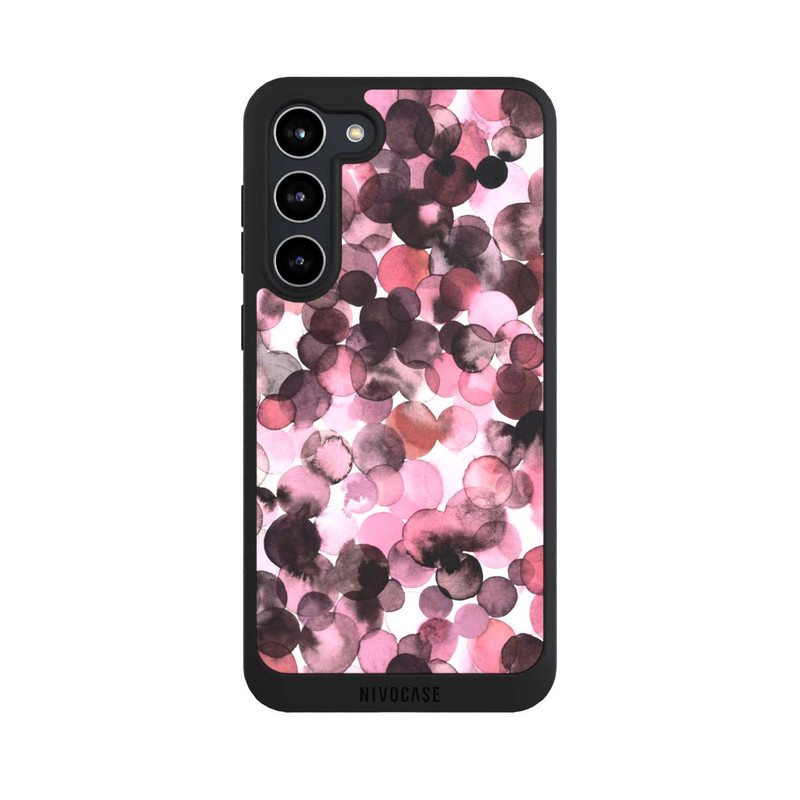 Galaxy S23 + NIVOpure Blätterzauber Pink