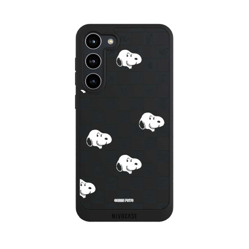 Samsung Galaxy S23+ NIVOpure Snoopy Checked Pattern