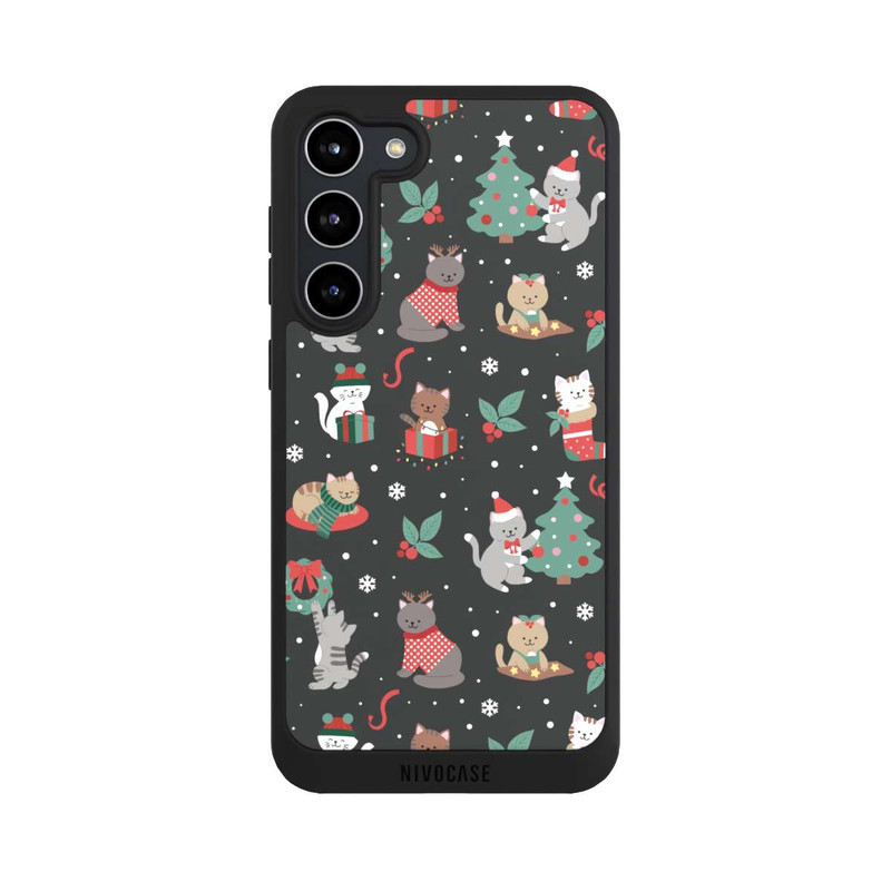 Galaxy S23 + NIVOpure Weihnachtliche Kätzchen