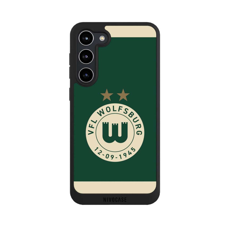 Galaxy S23 + NIVOpure VfL Wolfsburg 80 Jahre Logo Frauen Streifen