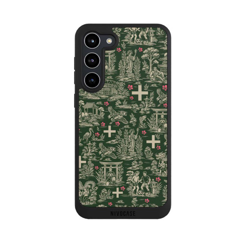 Samsung Galaxy S23+ NIVOpure Bayer 04 Muster Grün