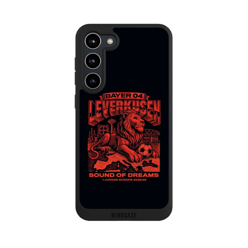 Galaxy S23 + NIVOpure Bayer 04 Sound of Dreams Schwarz