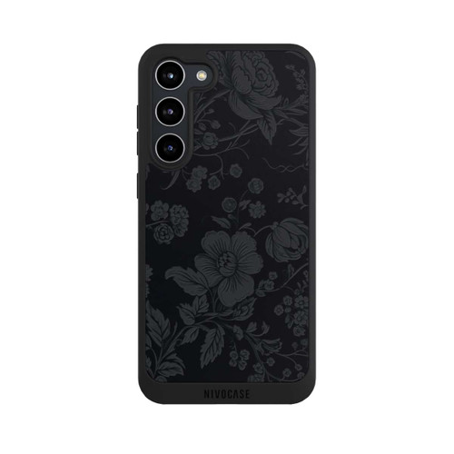 Samsung Galaxy S23+ NIVOpure Dunkle Blumen Vintageoptik