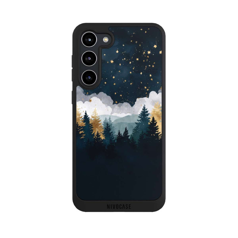 Galaxy S23 + NIVOpure nächtlicher Wald Indigo