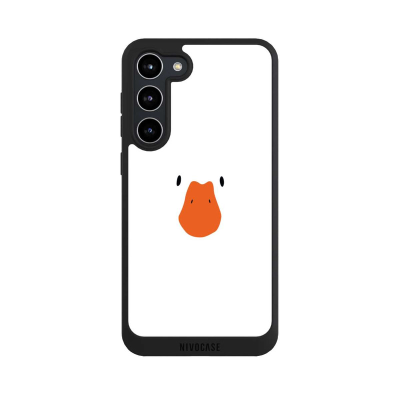 Galaxy S23 + NIVOpure Duck Face White