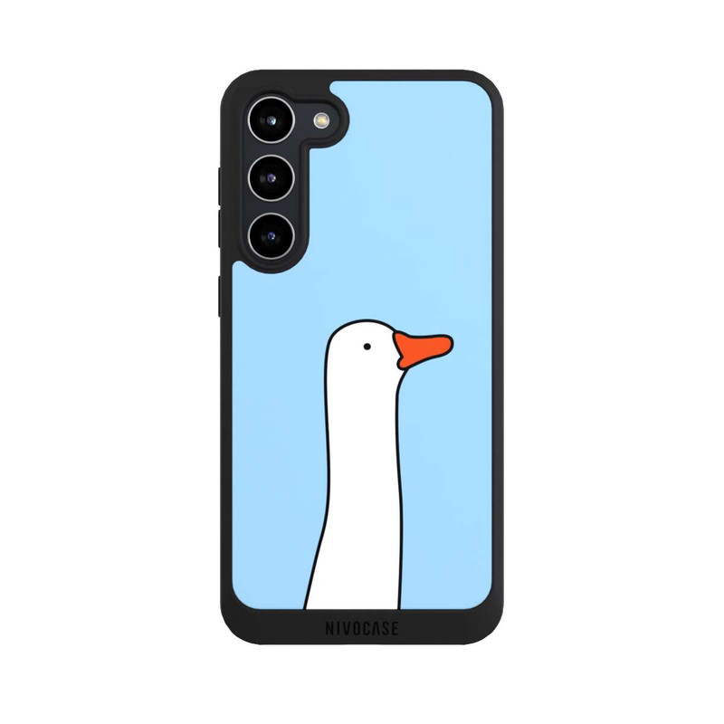 Galaxy S23 + NIVOpure Trendy Duck Profile Blue