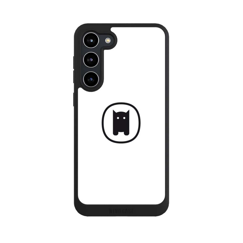 Galaxy S23 + NIVOpure Nivocase Logo Weiss