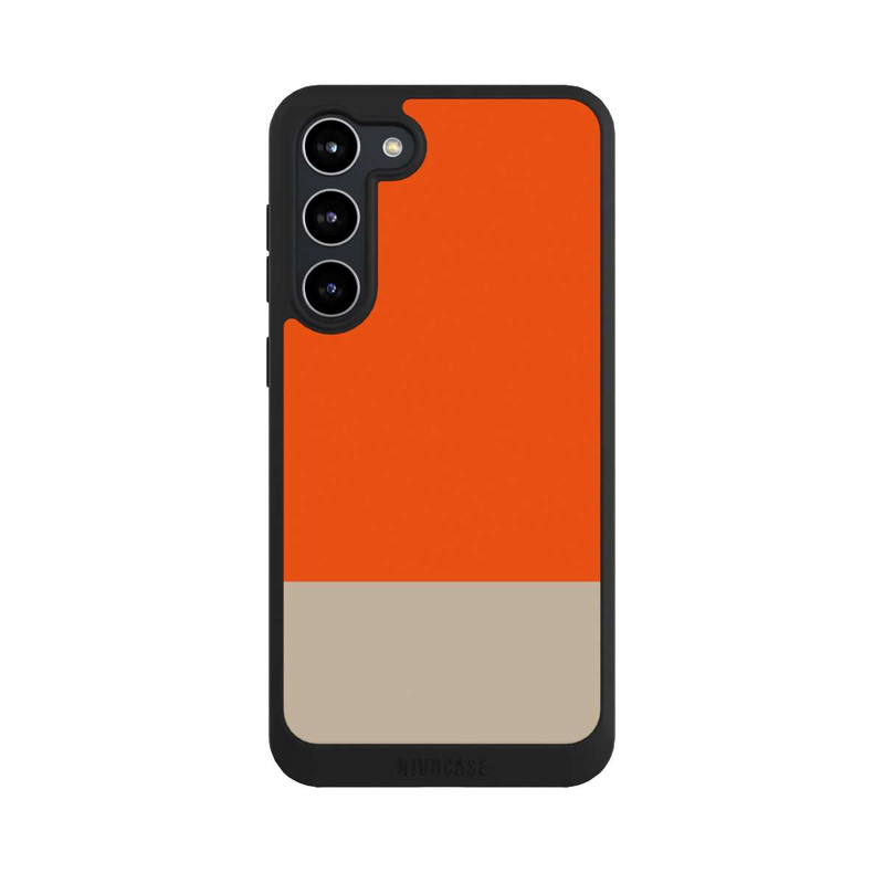 Galaxy S23 + NIVOpure Orange Beige Farbkombi