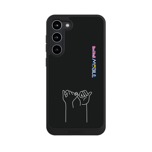 Samsung Galaxy S23+ NIVOpure Red Bull MOBILE Hände