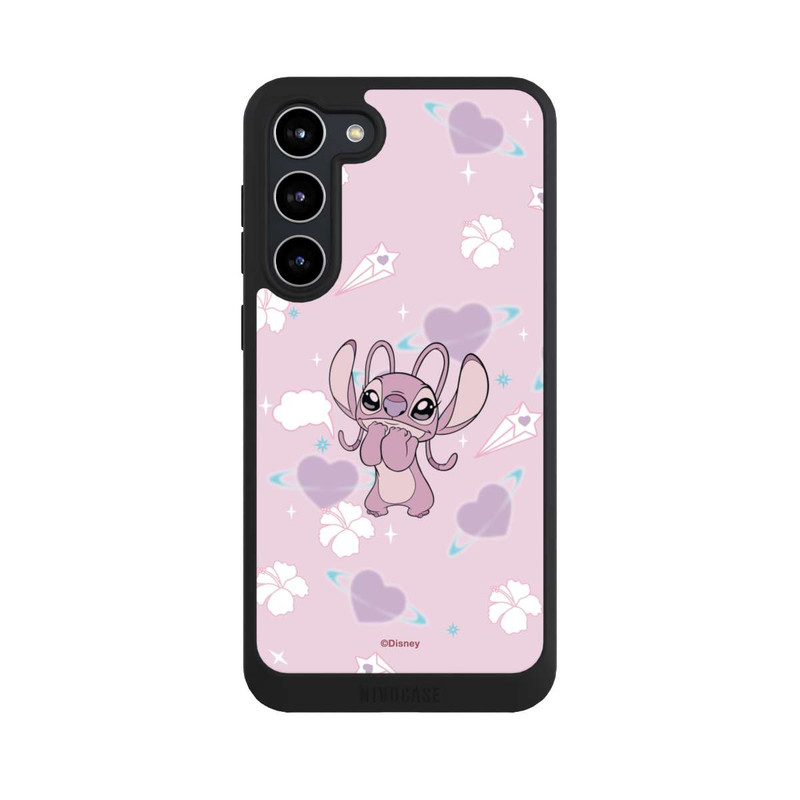 Galaxy S23 + NIVOpure Disney Classics Lilo & Stitch Angel Cute Pink