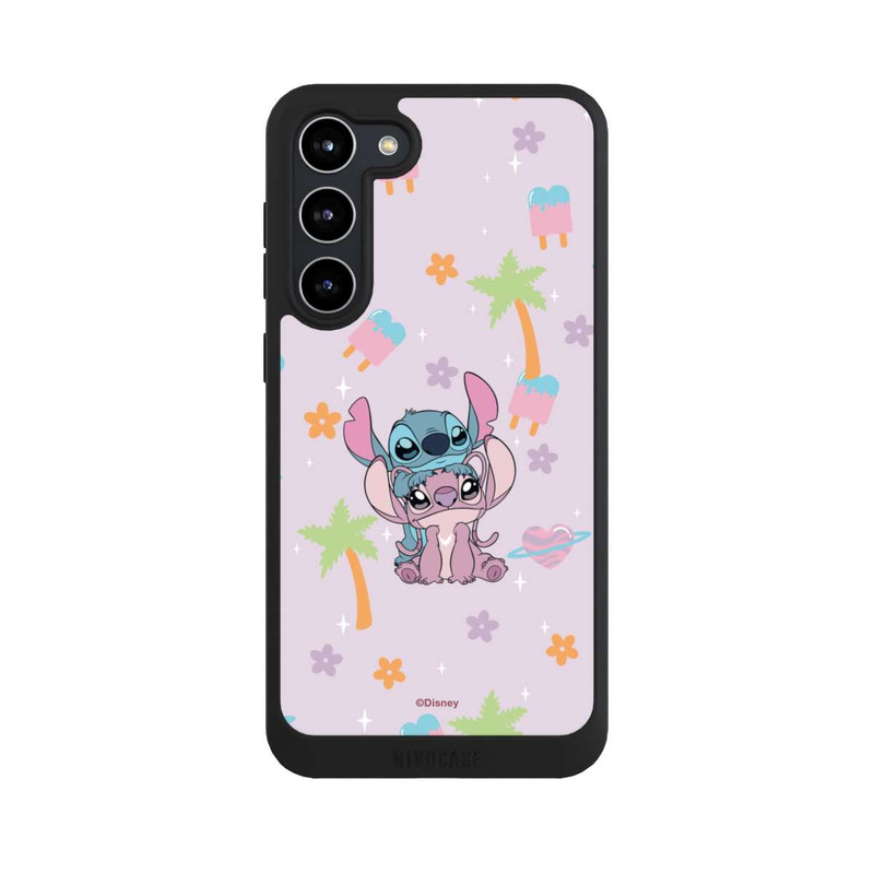 Galaxy S23 + NIVOpure Stitch and Angel Cute Couple