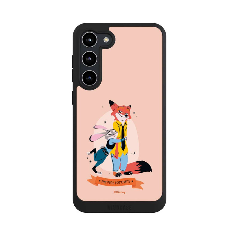 Galaxy S23 + NIVOpure Nick Wilde and Judy Hopps partners Zoomania