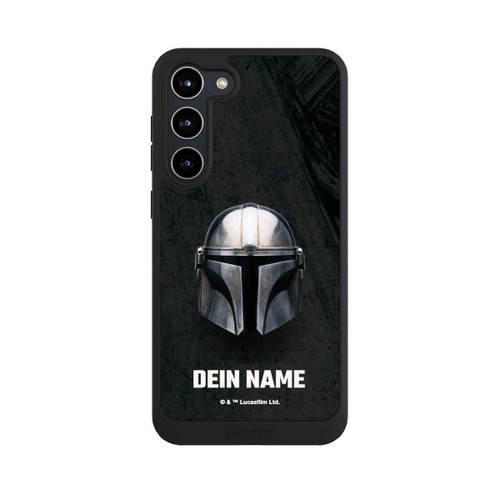 Samsung Galaxy S23+ NIVOpure Star Wars Mandalorian Black Helmet customisable