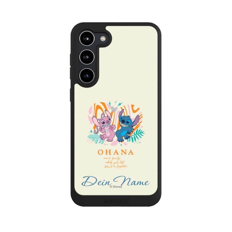 Galaxy S23 + NIVOpure Stitch und Angel Personalisierbar