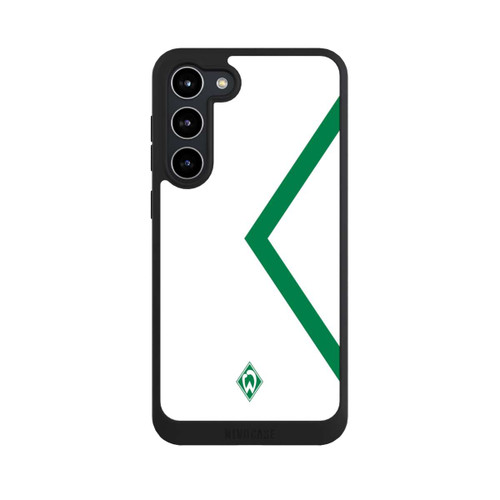 Samsung Galaxy S23+ NIVOpure Werder Bremen Rautenelement Grün