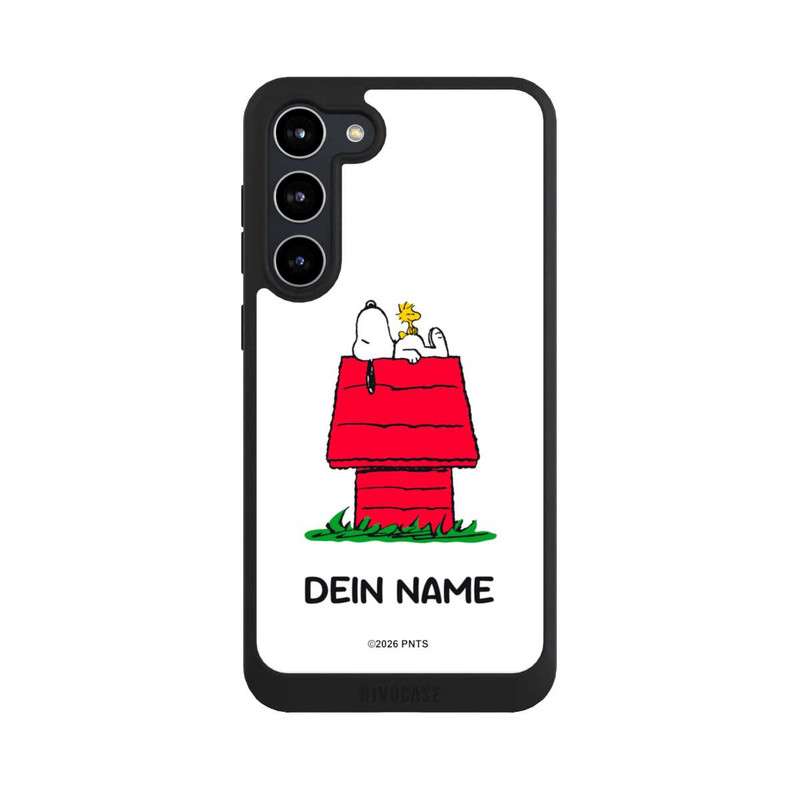Galaxy S23 + NIVOpure Snoopy and Woodstock Classic Personalisierbar