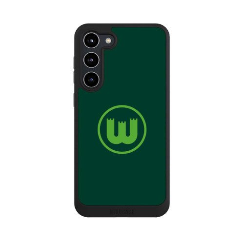 Samsung Galaxy S23+ NIVOpure VfL Wolfsburg Zinnenwappen Dunkelgrün