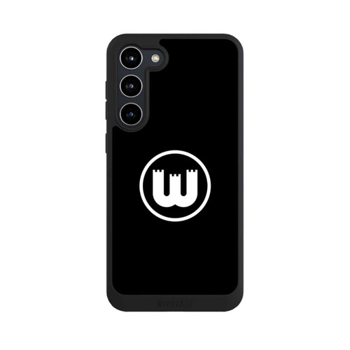 Samsung Galaxy S23+ NIVOpure VfL Wolfsburg Zinnenwappen Schwarz