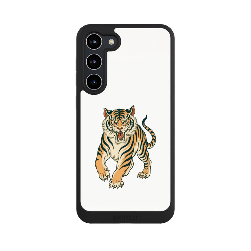 Galaxy S23 + NIVOpure Tigre en colère avec IA