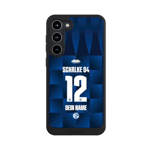 Samsung Galaxy S23+ NIVOpure Schalke 04 Trikot Personalisierbar 26-27