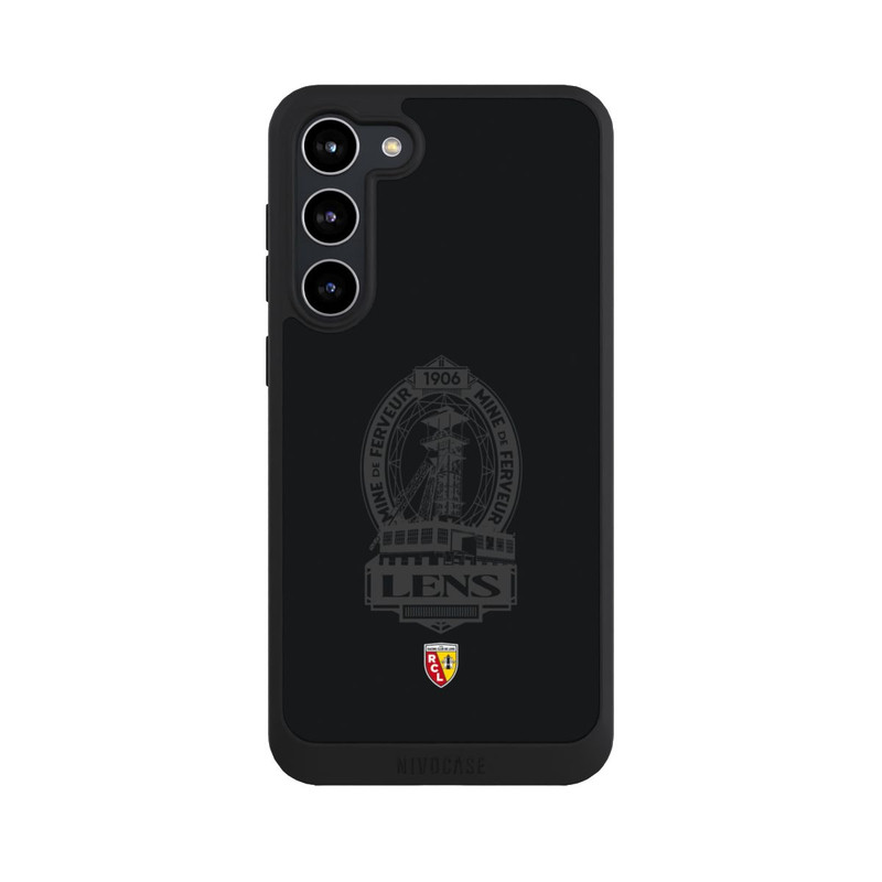 Galaxy S23 + NIVOpure RC Lens Mine de Ferveur Emblème noir