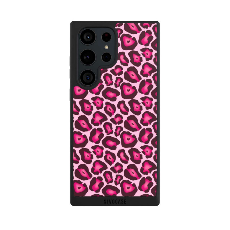 Galaxy S23 Ultra NIVOpure Léopard rose