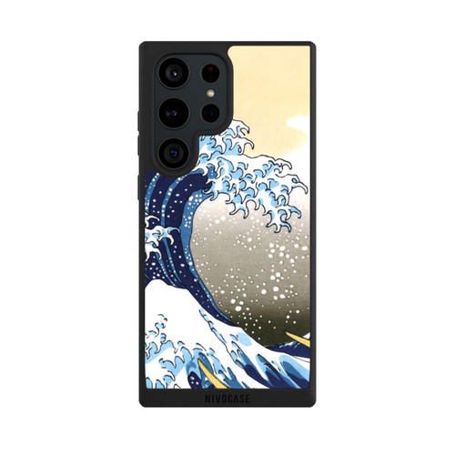 Samsung Galaxy S23 Ultra NIVOpure Great wave of Kanagawa / Die große Welle vor Kanagawa