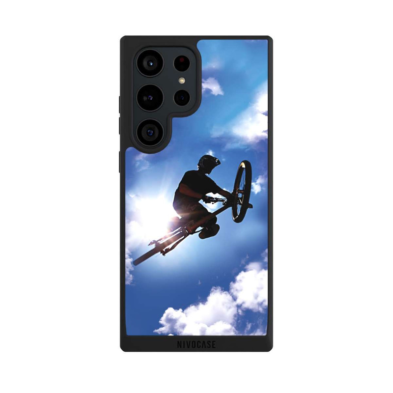 Galaxy S23 Ultra NIVOpure Flying so High with my Bike in the Sky