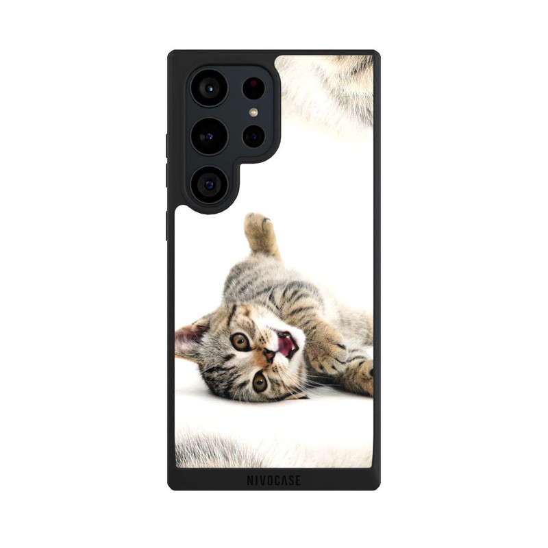 Galaxy S23 Ultra NIVOpure Cat Rolling around